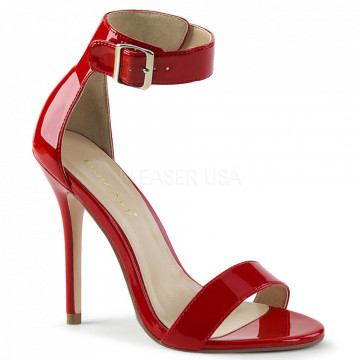 Pleaser AMUSE-10 Red Pat