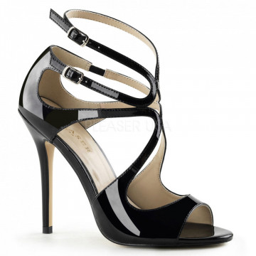Pleaser AMUSE-15 Blk Pat