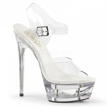 Pleaser ECLIPSE-608 Clr/Clr