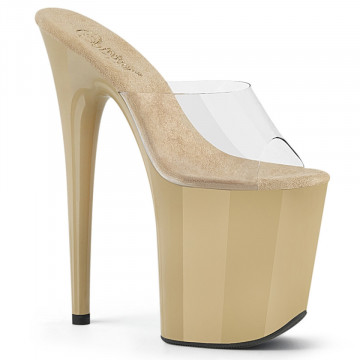 Pleaser FLAMINGO-801 Clr/Cream