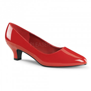 Pleaser Pink Label FAB-420 Red Pat