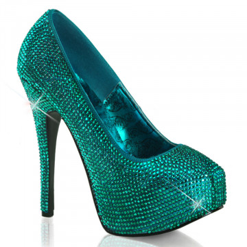 Bordello TEEZE-06R Turquoise Satin RS