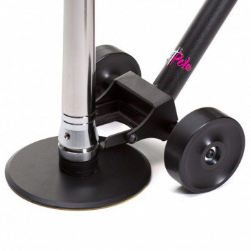 CARRELLO NERO LUPIT POLE PRO h24 sgancio pali 10sec + spedizione