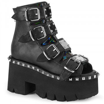 Demonia ASHES-70 Blk V. Le & Hologram