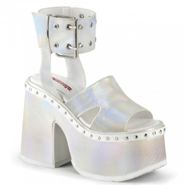 Demonia CAMEL-102 Wht Pearlized Hologram