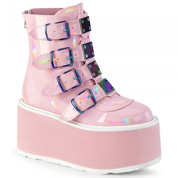 Demonia DAMNED-105 B. Pink Holo Pat