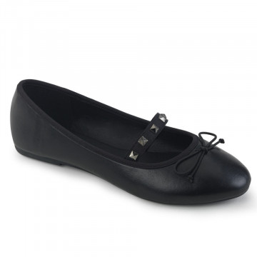 Demonia DRAC-07 Blk Vegan Leather