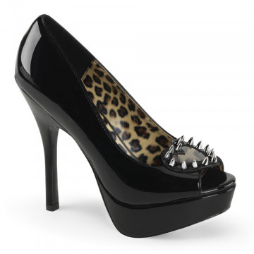 Demonia PIXIE-17 Blk Pat-Pvc