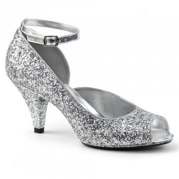 Fabulicious BELLE-381G Slv Glitter/Slv Glitter