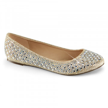 Fabulicious TREAT-06 Nude Glitter Mesh Fabric