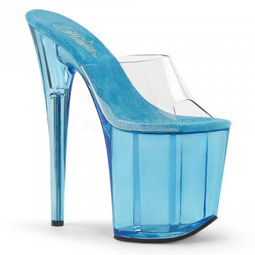 Pleaser FLAMINGO-801T Clr/Light Blue Tinted