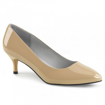 Pleaser Pink Label KITTEN-01 Cream Pat
