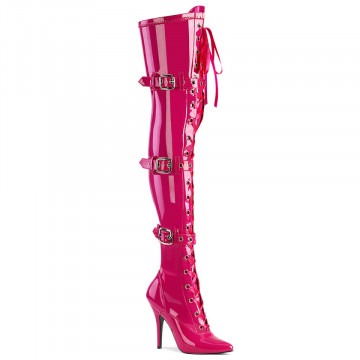 Pleaser SEDUCE-3028 H. Pink Str. Pat