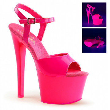 Pleaser SKY-309UV Neon H. Pink/H. Pink