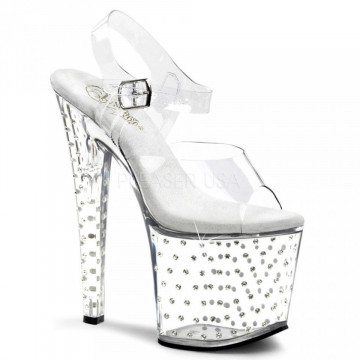 Pleaser STARDUST-758 Clr/Clr
