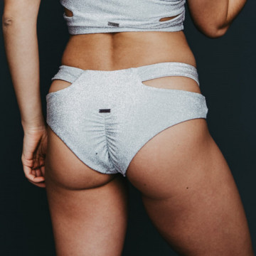 Short Laura Sparkle grey