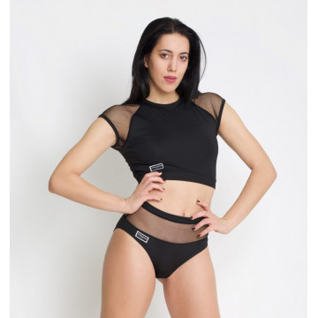 TOP JOANA FISHNET BLACK