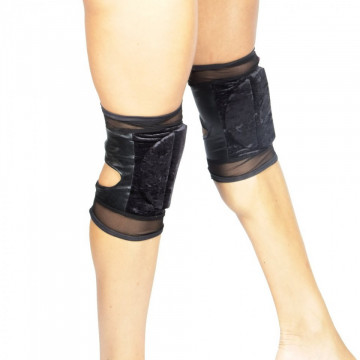 VELVET GRIP KNEE PADS W0226 nero o rosa
