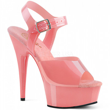 Pleaser DELIGHT-608N Baby Pink (Jelly-Like) TPU/Baby Pink