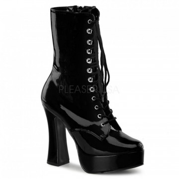 Pleaser ELECTRA-1020 Blk Pat/Blk