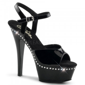 Pleaser KISS-209LS Blk/Blk
