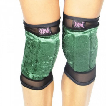 VELVET GRIP KNEE PADS W0226 verde o rosso