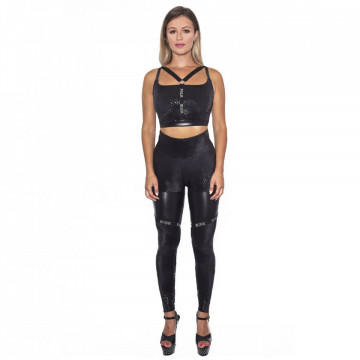 Wink Pole dance Leggings ECONYL® lycra neri 24 ore