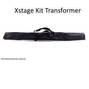 X-pole US KIT per Pedana X-STAGE Lite Pali trasformazione BIANCO