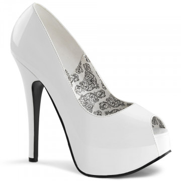Bordello TEEZE-22 Wht Pat
