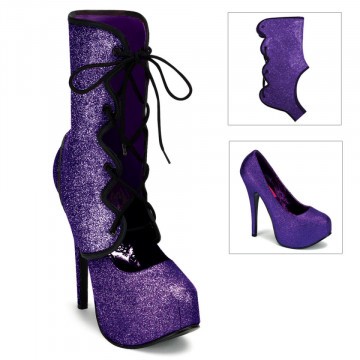 Bordello TEEZE-31G Purple Mini Gltr