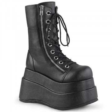 Demonia BEAR-265 Blk Vegan Leather