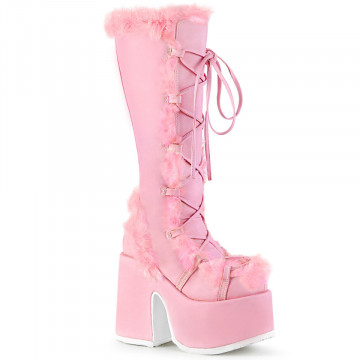 Demonia CAMEL-311 B. Pink Vegan Leather