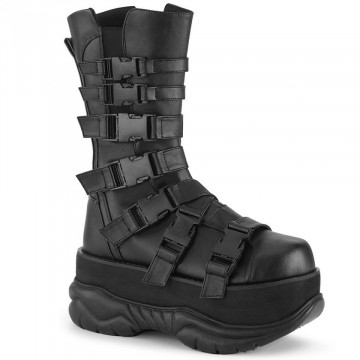 Demonia NEPTUNE-210 Blk Vegan Leather