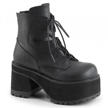 Demonia RANGER-102 Blk Vegan Leather