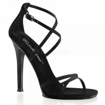 Fabulicious GALA-41 Blk Satin