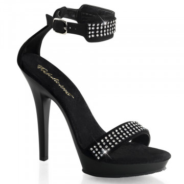 Fabulicious LIP-172 Blk Nubuck/Blk Matte