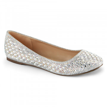 Fabulicious TREAT-06 Slv Glitter Mesh Fabric