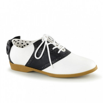 Funtasma SADDLE-53 Blk-Wht Pu