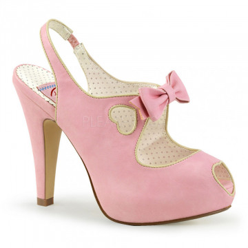 Pin Up Couture BETTIE-03 B. Pink Faux Leather
