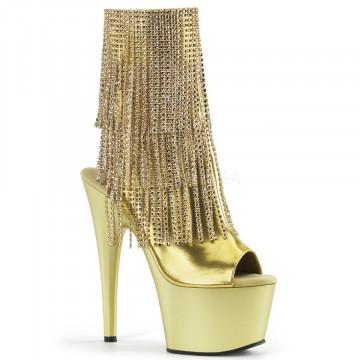 Pleaser ADORE-1024RSF Gold Mettalic Pu-Gold/Gold Matte