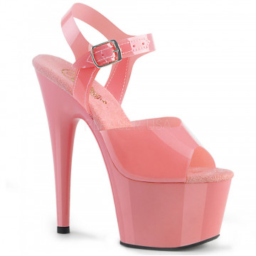 Pleaser ADORE-708N Baby Pink (Jelly-Like) TPU/Baby Pink