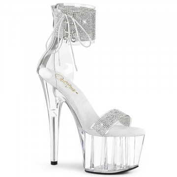 Pleaser ADORE-727RS Clr-Slv/Clr