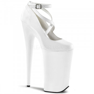 Pleaser BEYOND-087 Wht/Wht