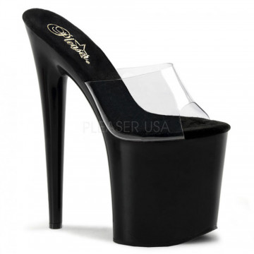 Pleaser FLAMINGO-801 Clr/Blk