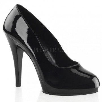 Pleaser Pink Label FLAIR-480 Blk/Blk