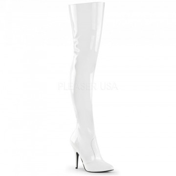 Pleaser SEDUCE-3010 Wht Pat