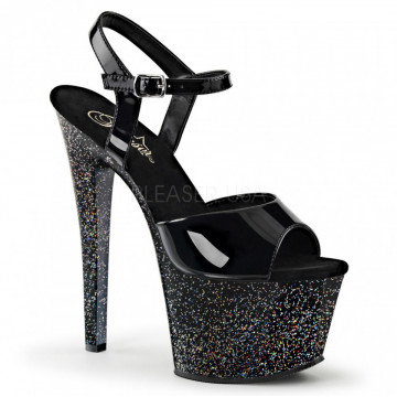 Pleaser SKY-309MG Blk/Blk