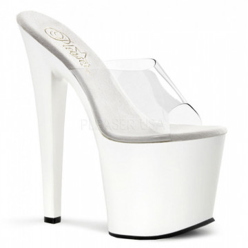 Pleaser TABOO-701 Clr/Wht