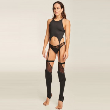 SOCKS KNEE PADS POLECIOUS CALZE CON PAD
