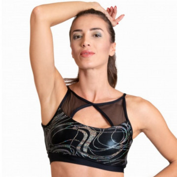 Point Out Top Mumbai nero argento